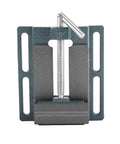 6 Inch Drill Press Vise Heavy Duty Cast Iron Low Profile Bench Vice with guided rods for stable clamping of materials.