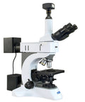Metallurgical Infinity Polarizing Darkfield Microscope Set With EW10X 22 And EW15X Eyepieces, Plan Infinity Achromatic Objectives, Up To 1500X Total Magnification, Perfect For Metallurgical Inspection, Lab Work And Precision Observations