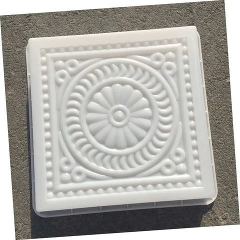14.5 Inch Square Cement Paver Mold for Concrete Stepping Stones Garden Pathway Patio Yard Walkway DIY Kit Easy to Use Reusable Brick Mold