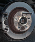 Wheel Hanger Alignment Pin Guide Tool For Easy Lug Hole Alignment And Hub Support M14x1.5 Threads Pro Grade Automotive in use