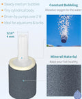 0.6 Inch Air Stone Cylinder Diffuser For Nano Pumps And Small Tanks 12 Pack With Dense Bubbles And Quick Oxygen Boost