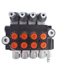 High efficiency hydraulic directional valve for heavy duty use