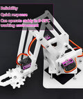 Five Pack 9g Micro Servo Motors With Metal Gears For DIY Smart Robots And RC Toys on robotic arm structure