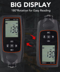 Paint Thickness Gauge For Cars With Pro Grade Precision Mil Readouts, Iron Aluminum Zinc Car Body Filler Tester, rotating display