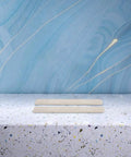 Dead Easy Self Adhesive Drawer Slide Guiding Rails For Quick Cabinet Closet Wardrobe Project on patterned surface.