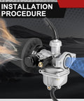 Carburetor Kit Fits 50cc 70cc 90cc 110cc 125cc Chinese ATVs Dirt Bikes Go Karts Mini Motorcycles With Wide Compatibility