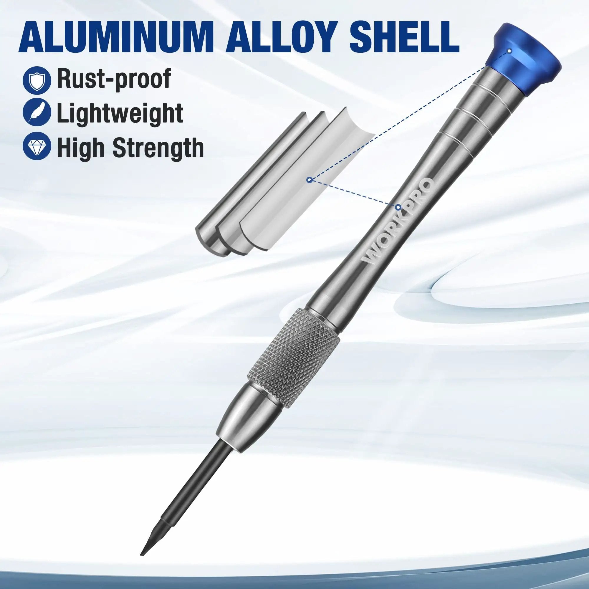 Magnetic Precision Screwdriver Set 6 Piece S2 Alloy ✓