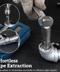 Beast Bolt Extractor Kit For Damaged Bolts And Nuts, 37 Piece Screw Extractor Set with tool removing stripped pipe fitting