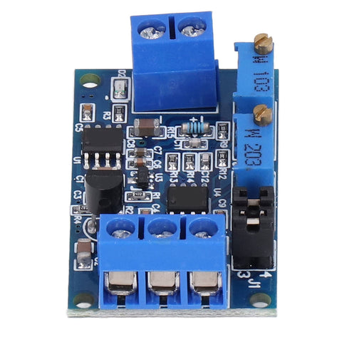 No Gimmicks Here Current To Voltage Converter Module featuring snappy zero tracking, top view of electronic circuit board.