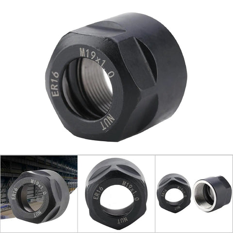 ER16 Collet Chuck Holder With Dynamic Balancing Nut And Metal Clamping Nut For Lathe Tool Fixing Built Tough For Quick Setup