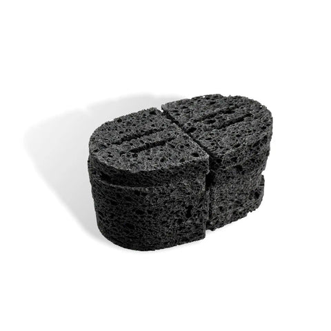 Dark cleaning sponge from Soldering Iron Cleaning Sponge Set 10 Piece 50x60x10mm For Soldering Rework Station Tip Cleaner