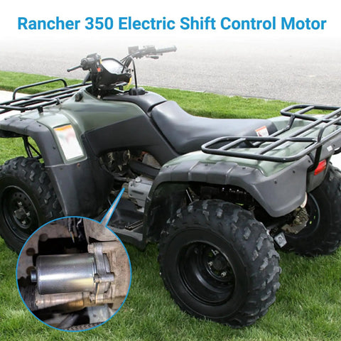 Rancher 350 Electric Power Shift Control Motor With Shift Angle Sensor Replacement For TRX350 2000 2006 installed on ATV