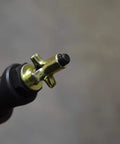 Close-up of Plusnut and Extra Long Rivet Nut Setter Kit With 13 Inch Length Metric and SAE Includes Nine Sizes tool head