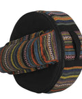 Road Warrior Snare Drum Gig Bag With Padded Shoulder Strap Heavy Duty Oxford Fabric Portable Music Case with colorful patterns.