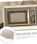 Microwave with Must Have Ten Piece Microwave Waveguide Cover Mica Insulation Sheets For Heat Resistance And Protection Of Microwave Ovens Prevents Burning And Oil Stains.