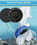 Drive Train Gear Kit For Polaris 360 And 380 Pool Cleaner With Bearing And Clips, pool background view