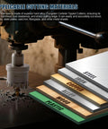 Heavy Duty Tungsten Carbide Hole Saw Kit 18 Piece Set For Metal Stainless Steel Wood Iron Plastic cutting through materials