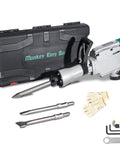 110 Volt 1520 Watt Heavy Duty Electric Demolition Jack Hammer Workhorse For Concrete Breaking MKB 65A with chisel and gloves