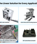 Multifunctional linear solutions including Micro Linear Actuator Stage 30mm Wide Lead Screw Driven Crazy Precise 0.02mm Repeatable Travel.