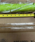 Replacement Brush Roll Assembly For 3339 Slim Vacuum in packaging next to measuring tape for size reference.
