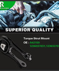 Beefed Up Engine Torque Strut Mount For Toyota Corolla 2020 2021 2022 1 8L L4 Replacement Transmission Bracket, black metal
