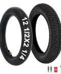 Beefed Up 12.5x2.25 Tire And Inner Tube Set For Scooters And Electric Bikes, 57-203 Replacement Tire Compatible With Jetson E-Bike Pocket Mod Currie eZip Schwinn And More, Heavy Duty Inner Tube, Easy Install