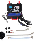 Built Tough Heavy Duty Steam Cleaner With 4Ft Water Inlet Hose 1700W 110V US Plug, accessories and hose attachments