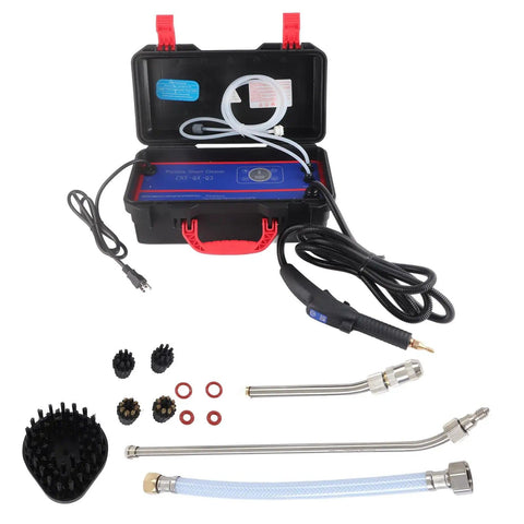 Built Tough Heavy Duty Steam Cleaner With 4Ft Water Inlet Hose 1700W 110V US Plug, accessories and hose attachments