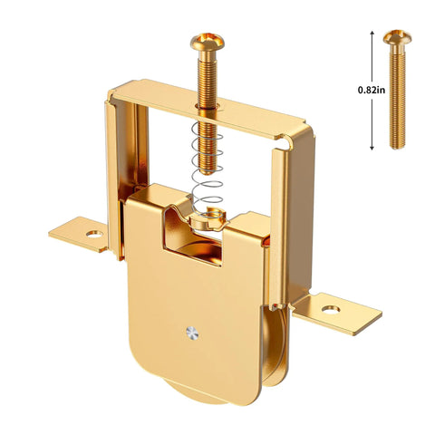 Heavy Duty All Metal Sliding Screen Door Rollers Two Pack Spring Loaded Parts For B 691 And B 695 One Inch Steel Bearing Smooth As Butter Silent Glide No Hassle Fix Built Tough