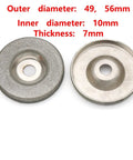 Diamond Grinding Cup Wheel And Angle Cutting Disc For Rotary Tools 49mm And 56mm Pro Grade Heavy Duty grit 180 to 1600, 7mm thick