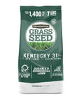 Premium Kentucky 31 Tall Fescue Grass Seed 7 lb bag covers 1,400 sq ft for drought-resistant lawns and quick germination.
