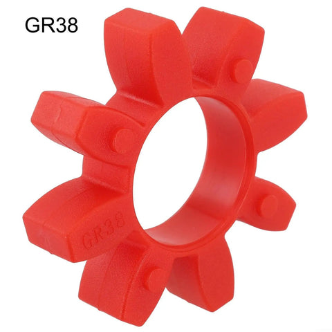 Open Center Red Urethane Shaft Coupling Insert for Industrial Drives Pumps and Conveyors, GR38 size polyurethane spider coupler