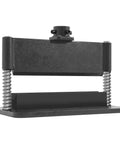 Beefy 12 Inch Press Brake Attachment for Hydraulic Shop Presses, heavy duty metal bending tool crafted from 45 steel with black finish
