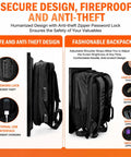 Flex Your Brand On This Head Turning Outdoor Mobile Digital Walking Billboard Backpack with secure design and anti-theft features.