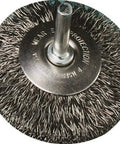 2.5 Inch By.014 Carbon Steel Circular Flare End Crimp Cup For Side Cleaning And Recessed Areas SAIT 02705 Heavy Duty Abrasive Cup