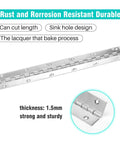 Marine Grade Stainless Steel Piano Hinge 14 Inch By 2 Inch With High Polish Finish Continuous Boat Door Hinge Screws Included
