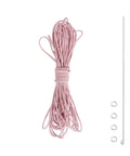 Beefed Up Heavy Duty Tent Pole Shock Cord 3/32 Inch 60 Ft Replacement Elastic Bungee Cord Red White For Tent Poles With Metal Wire