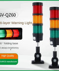 Industrial LED Warning Light for Security and Alarm Systems with Flashing or Steady Modes Multi Layer Siren Indicator Lamp