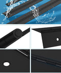 Heavy Duty 20 Inch Piano Hinge Two Pack Rock Solid Black Coated 304 Stainless Steel Continuous Cabinet Door Hinge with bolted design