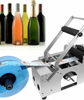 Top Tier Manual Round Bottle Labeler With Stainless Steel Applicator helping small teams label glass and metal bottles quickly.