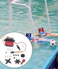 Heavy Duty Digital Servo With Solid Metal Gears Pushing A Sick 25kg Of Pure Torque to drive RC boats in water.