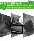 Installation steps for Built Like A Tank Premium Quality Universal Golf Cart Brake Light Switch Pad Mount for Yamaha Ezgo Club Car