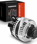 Premium 130 Amp 12V Alternator For Honda Odyssey 2011 To 2013 Pilot 2012 To 2015 Ridgeline 2012 To 2014 V6 3.5L With 6 Groove CW Pulley