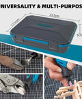 302Piece Rotary Tool Accessories Kit With One Eighth Inch Shanks And Universal Fitment case and usage demonstrations