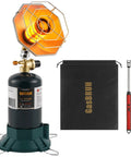 Portable Propane Heater 6200 BTU For Outdoor Camping And Hunting With Windproof Lighter Cordless Gas Heater For Tents Fishing Trips And Outdoors Safe Outdoor Use Tank Not Included