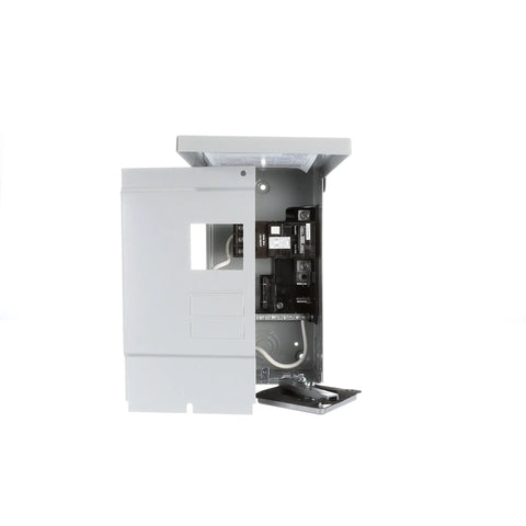 Outdoor Spa Panel With 60 Amp GFCI Breaker Two Extra Spaces For Branch Circuits 125 Amp Main Lug Four Space Eight Circuit Box