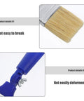 Close-up of Two Inch Adjustable Angled Paint Brush Versatile Workhorse For Walls Acrylic And Oil Painting Flat Tip Craft Brush