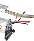 12V Air Compressor Kit for Vehicle On The Go 130 PSI Max 15 Percent Duty Cycle CE IP54 with stainless braided hose