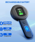 Handheld Digital Microscope With Light 100X Fixed Focus, 2 Inch LCD Screen, LED Illumination, rechargeable battery display