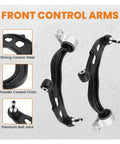 2x Front Lower Control Arm Set For Ford Taurus 2013 2018 And Lincoln MKS MKT 2003 2016 Replacement Bushing Kit OEM Grade Fit